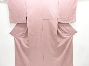 未使用品　織柄色無地着物